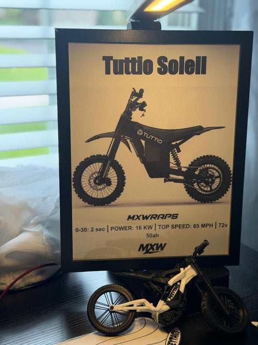 MXW Tuttio Soleil Framed Poster - MXwraps