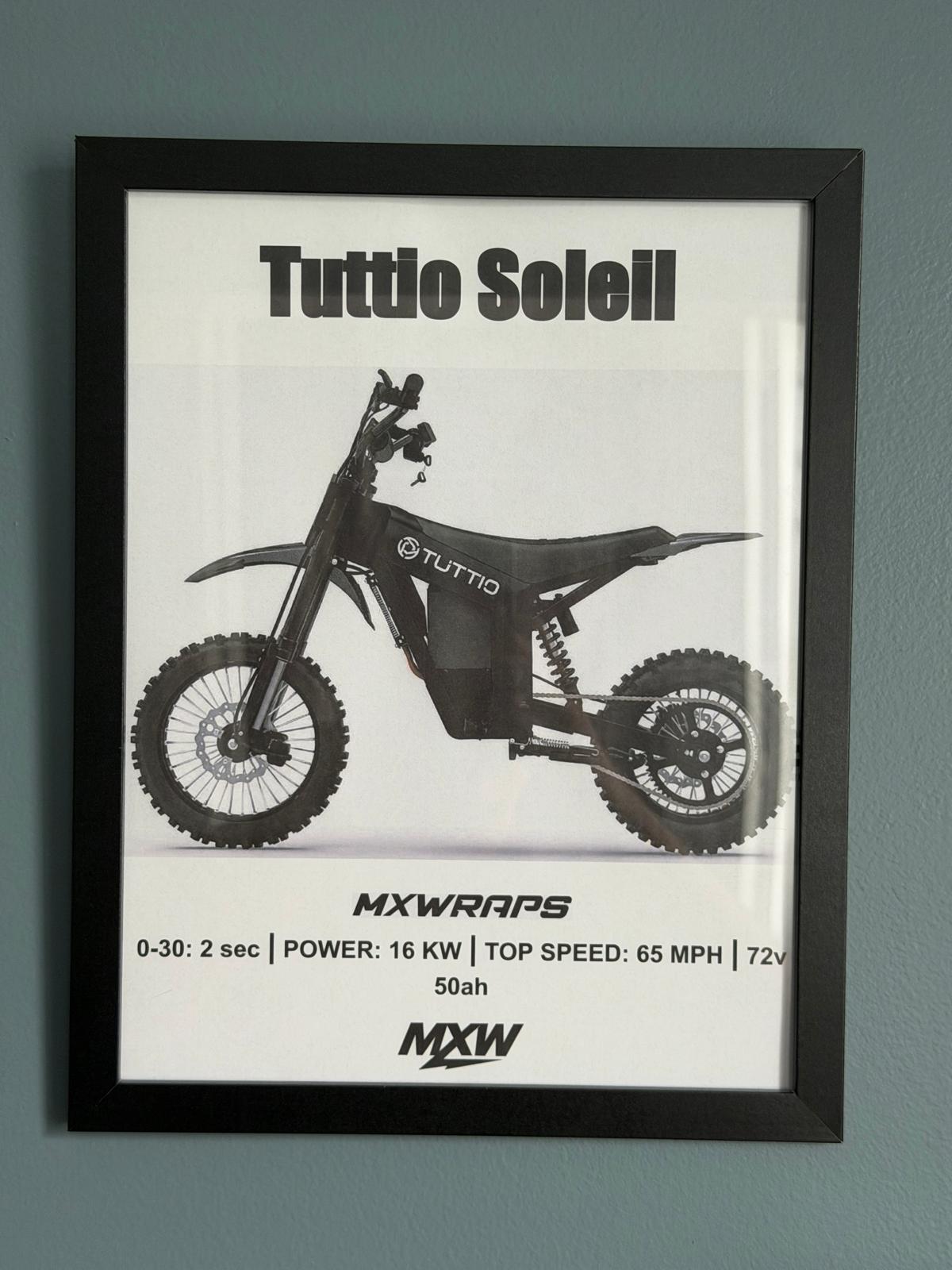 MXW Tuttio Soleil Framed Poster - MXwraps