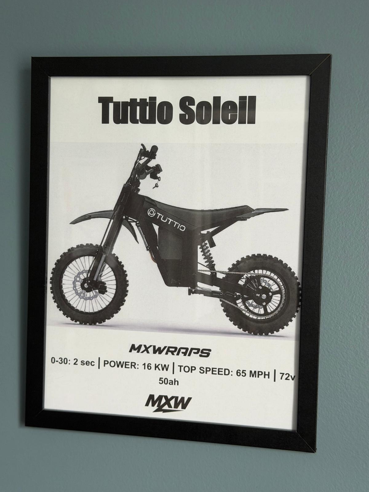 MXW Tuttio Soleil Framed Poster - MXwraps