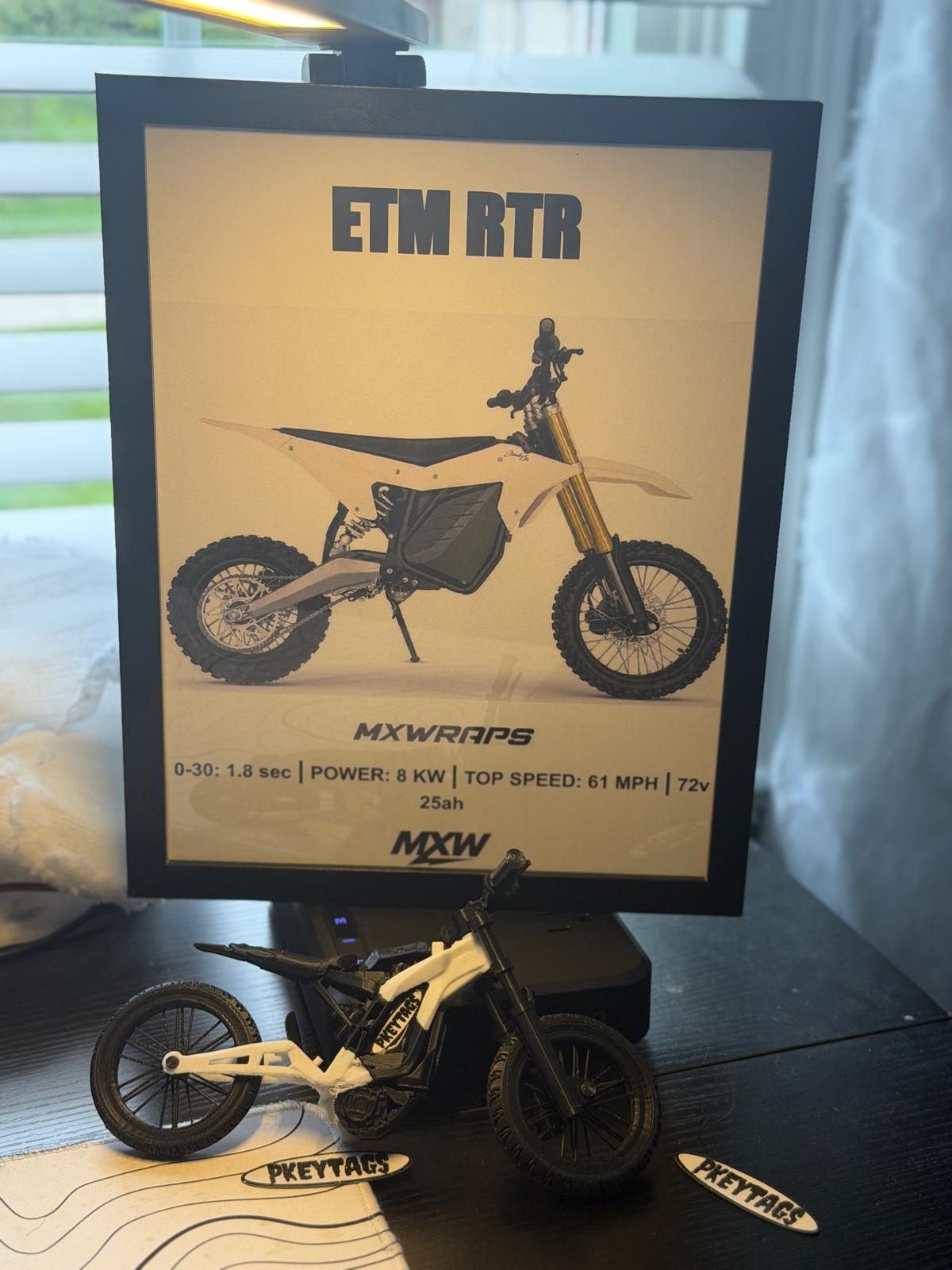 MXW ETM RTR Framed Poster - MXwraps