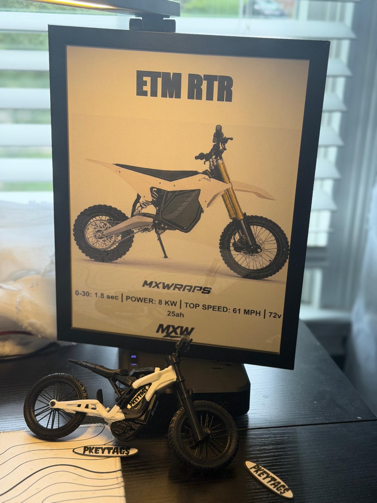 MXW ETM RTR Framed Poster - MXwraps
