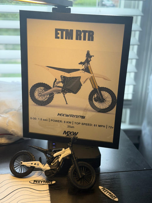 MXW ETM RTR Framed Poster - MXwraps