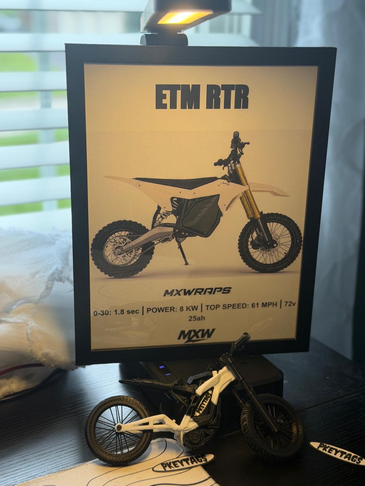 MXW ETM RTR Framed Poster - MXwraps