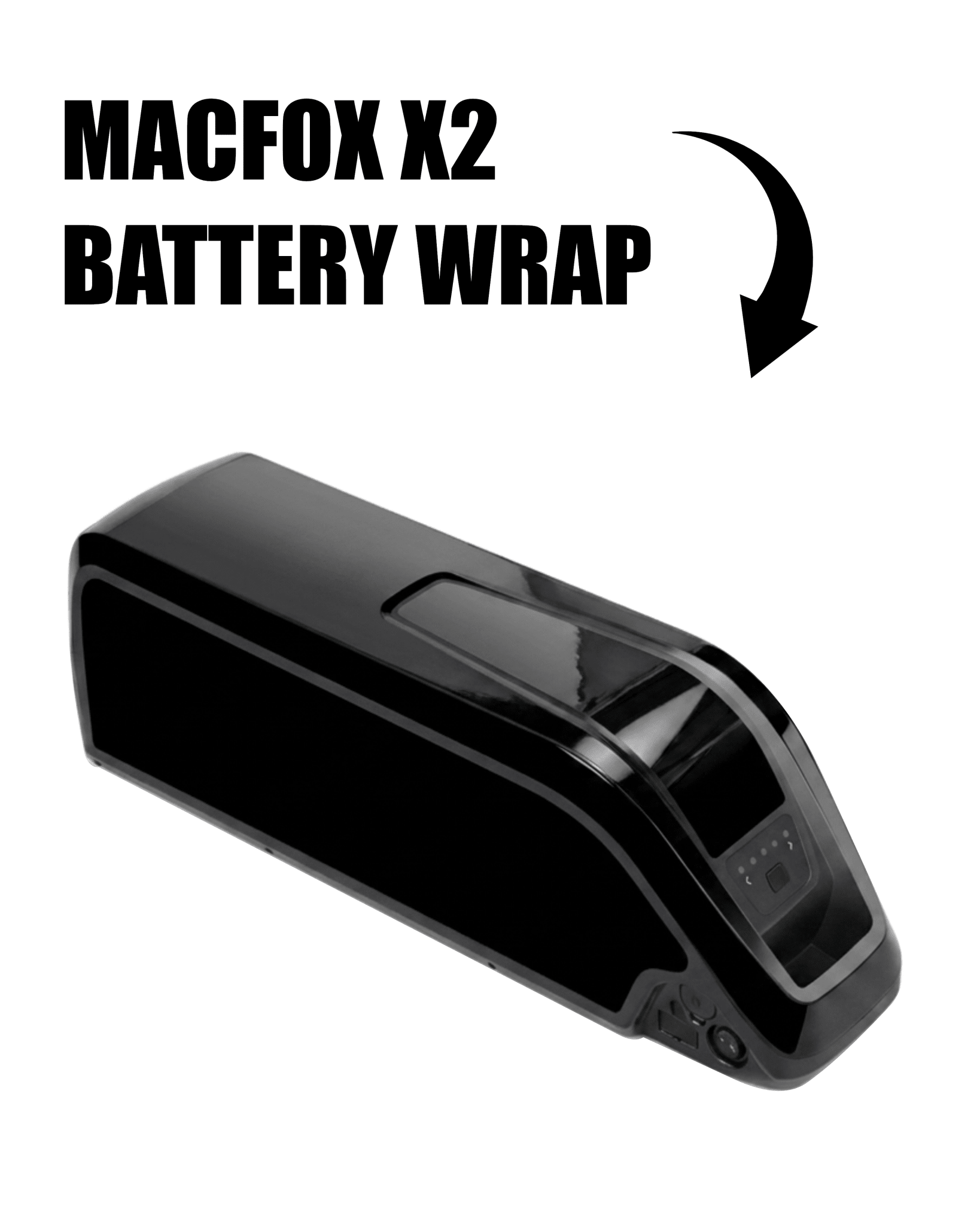 Macfox X2 Battery Wrap - MXwraps