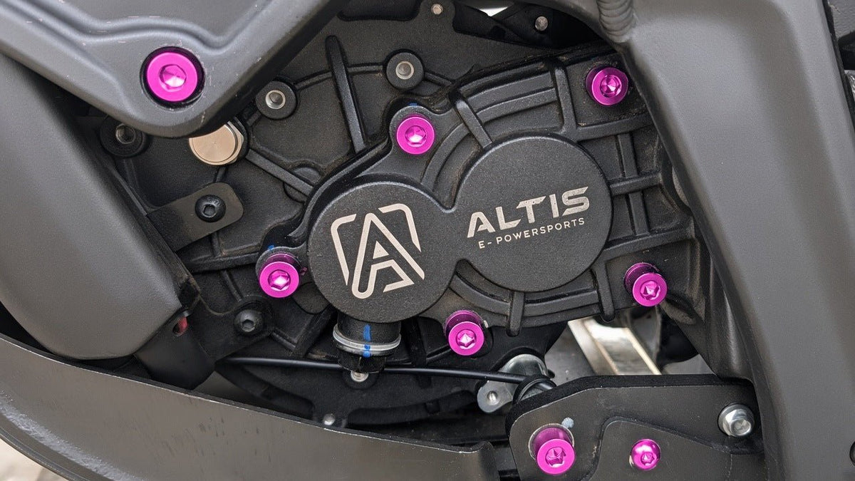 Altis Sigma Gearbox Cover Titanium Bolt Kit - MXwraps