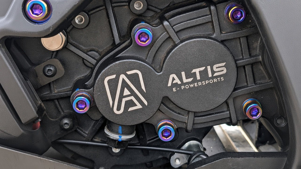 Altis Sigma Gearbox Cover Titanium Bolt Kit - MXwraps
