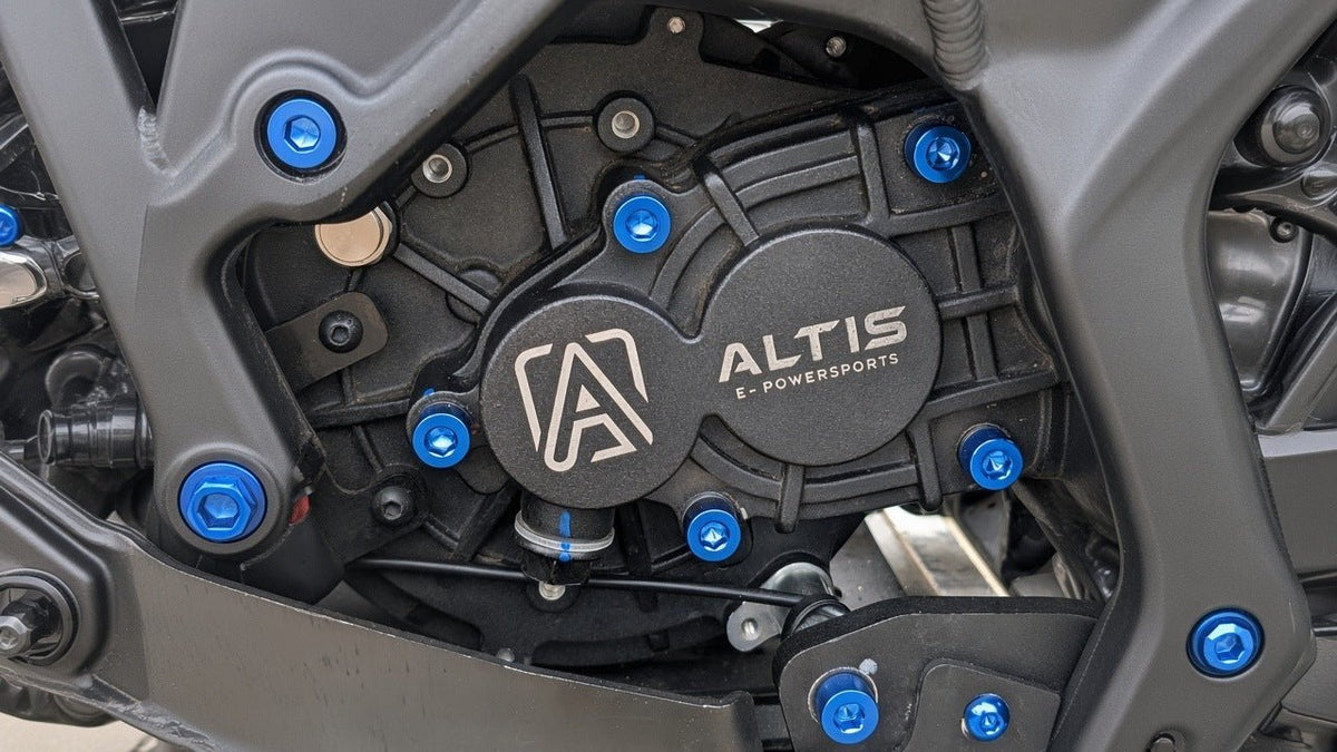 Altis Sigma Gearbox Cover Titanium Bolt Kit - MXwraps