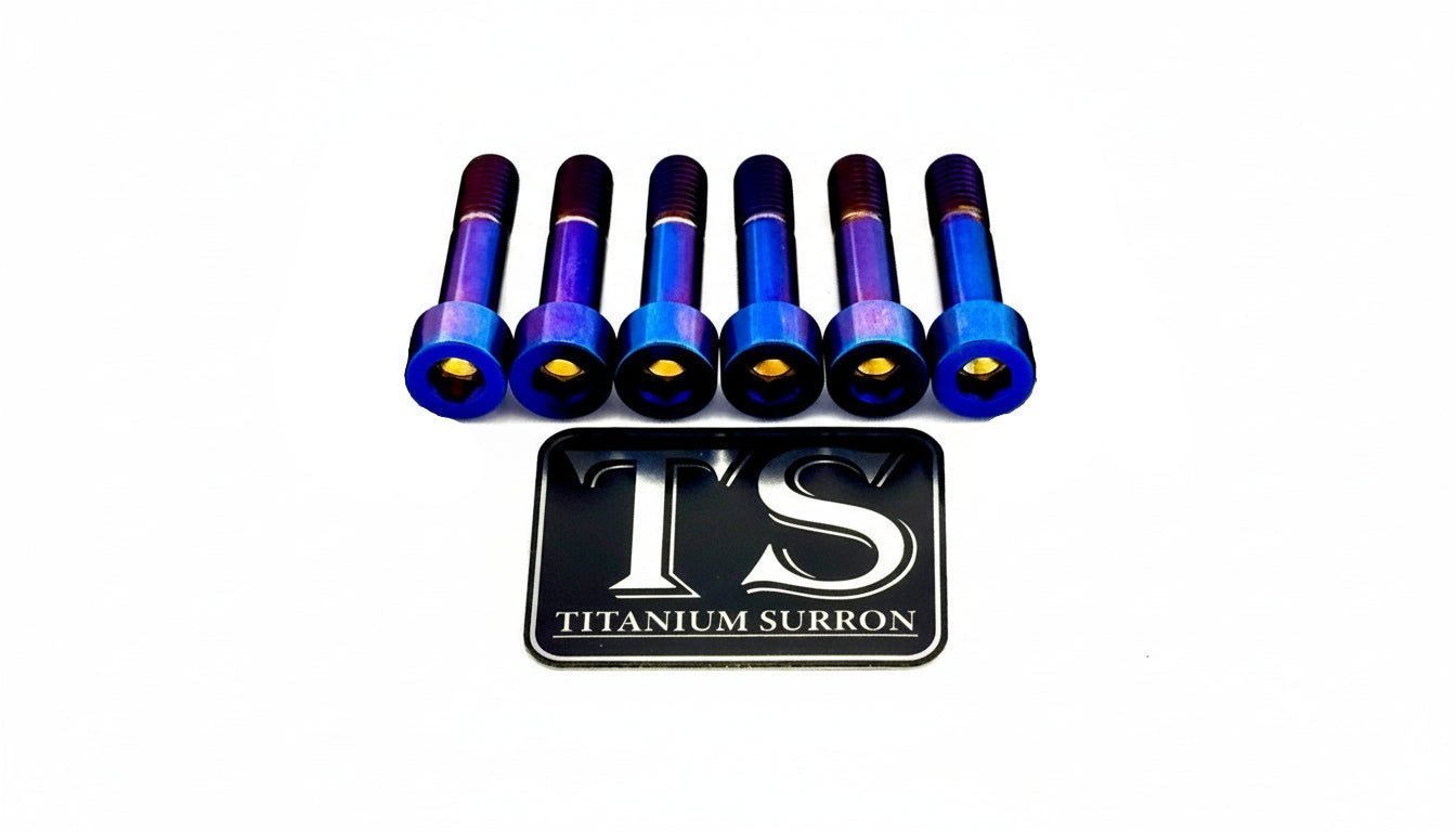 Altis Sigma Gearbox Cover Titanium Bolt Kit - MXwraps