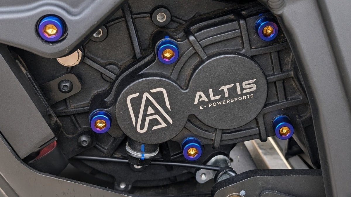 Altis Sigma Gearbox Cover Titanium Bolt Kit - MXwraps