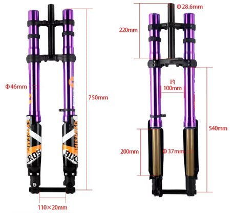 ALX13RC (2.0) FastAce Fork for E-Moto - MXwraps