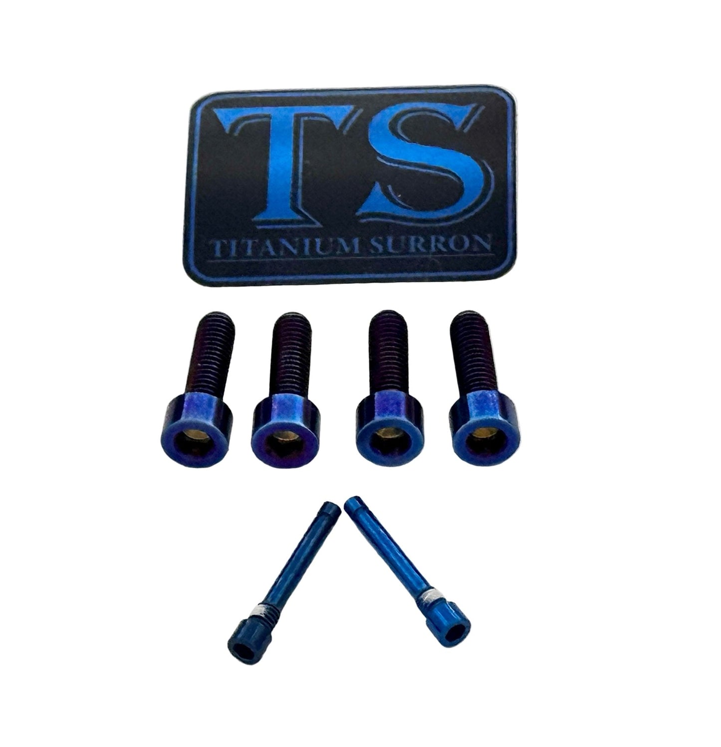 Titanium Caliper Bolt Kit (20mm Bolts) - MXwraps