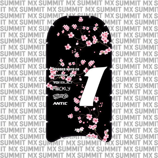 Cherry Blossom Antic Battery Decal - MXwraps