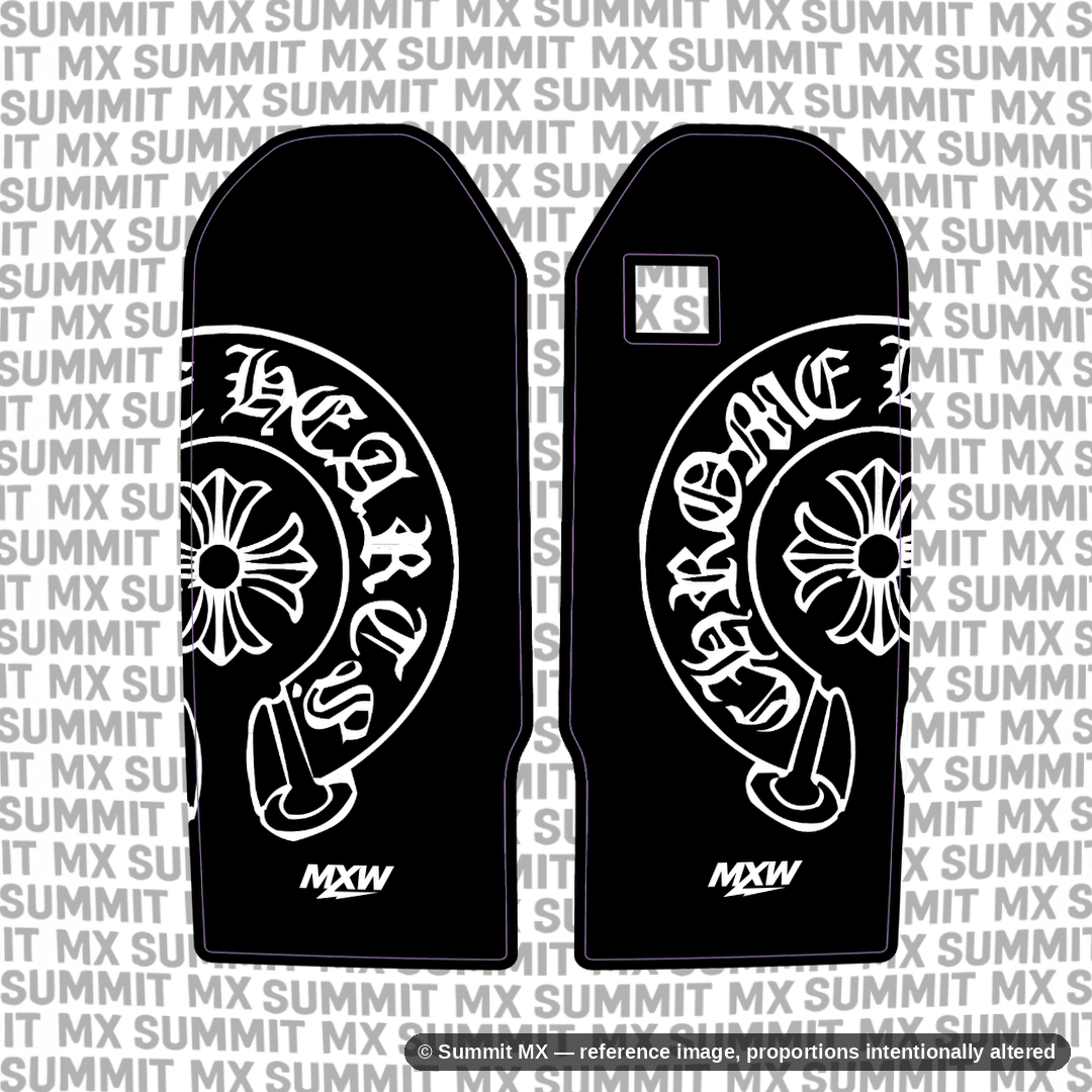 Chrome Hearts Fork Guard Decals - MXwraps