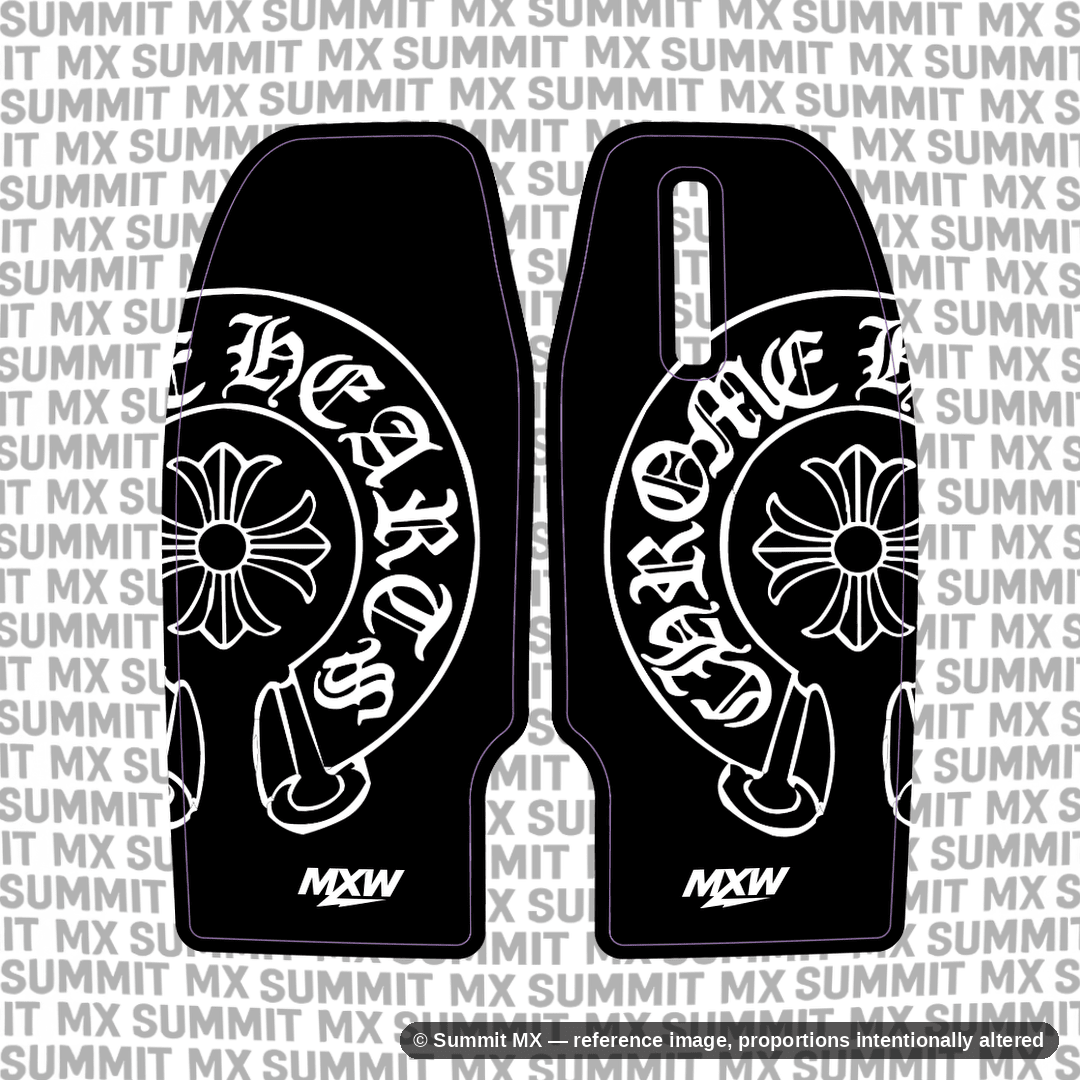 Chrome Hearts Fork Guard Decals - MXwraps