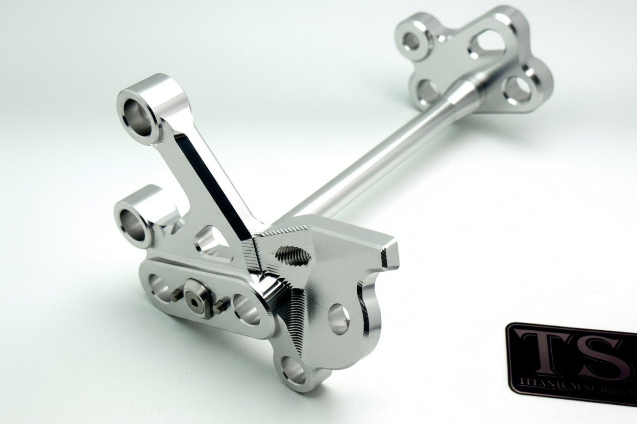 Custom CNC Aluminum Footpeg Bracket Assembly E-Ride Pro - MXwraps