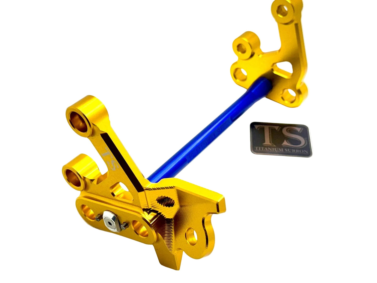 Custom CNC Aluminum Footpeg Bracket Assembly E-Ride Pro - MXwraps
