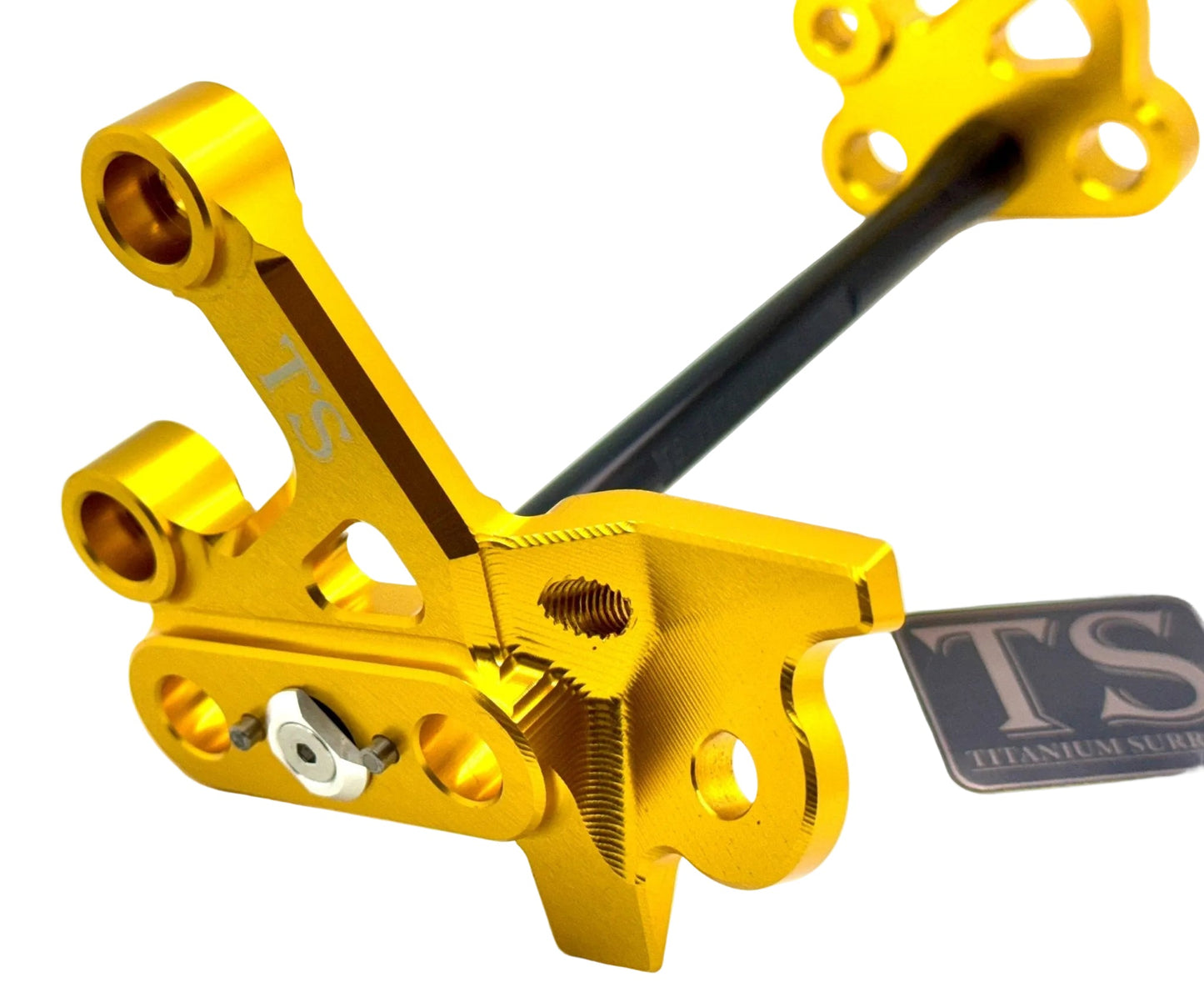 Custom CNC Aluminum Footpeg Bracket Assembly E-Ride Pro - MXwraps