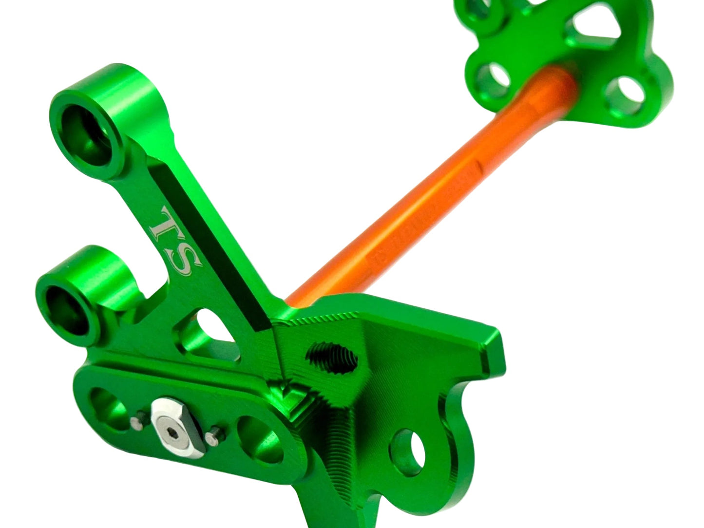Custom CNC Aluminum Footpeg Bracket Assembly E-Ride Pro - MXwraps