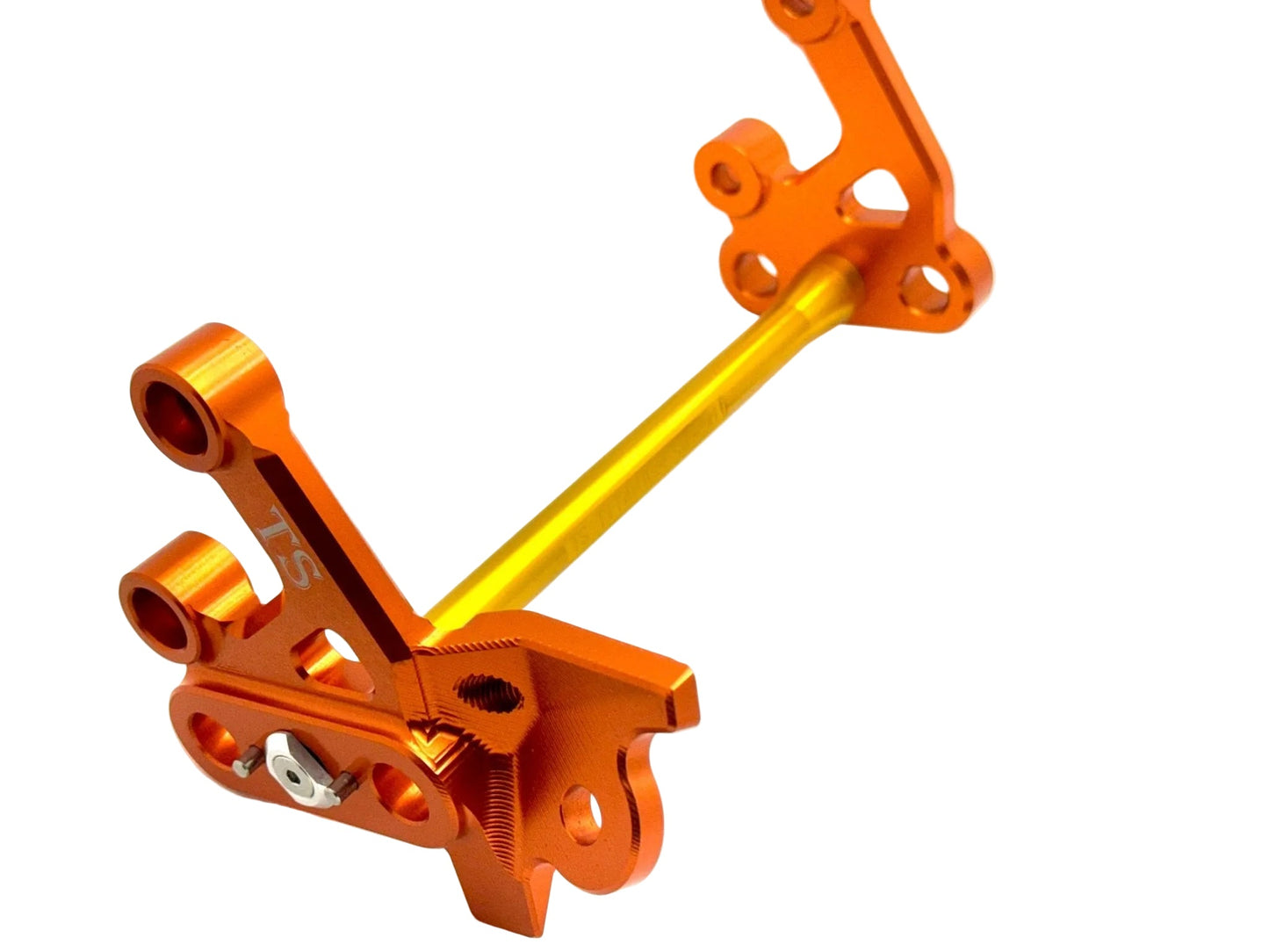 Custom CNC Aluminum Footpeg Bracket Assembly E-Ride Pro - MXwraps
