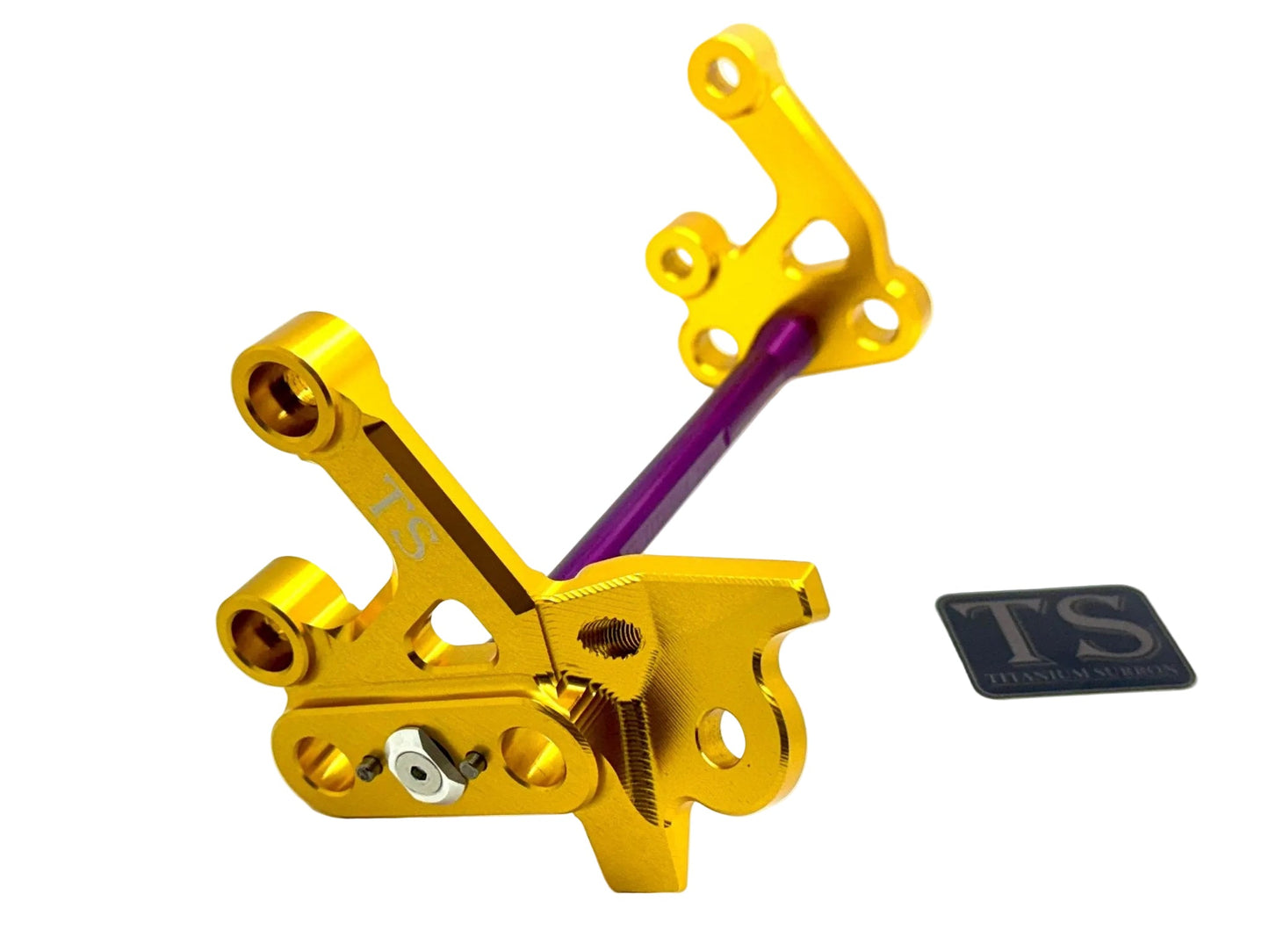 Custom CNC Aluminum Footpeg Bracket Assembly E-Ride Pro - MXwraps