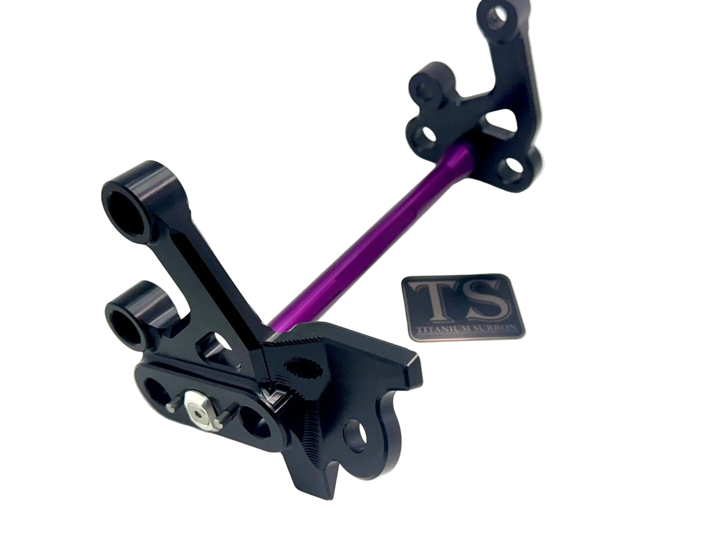 Custom CNC Aluminum Footpeg Bracket Assembly E-Ride Pro - MXwraps