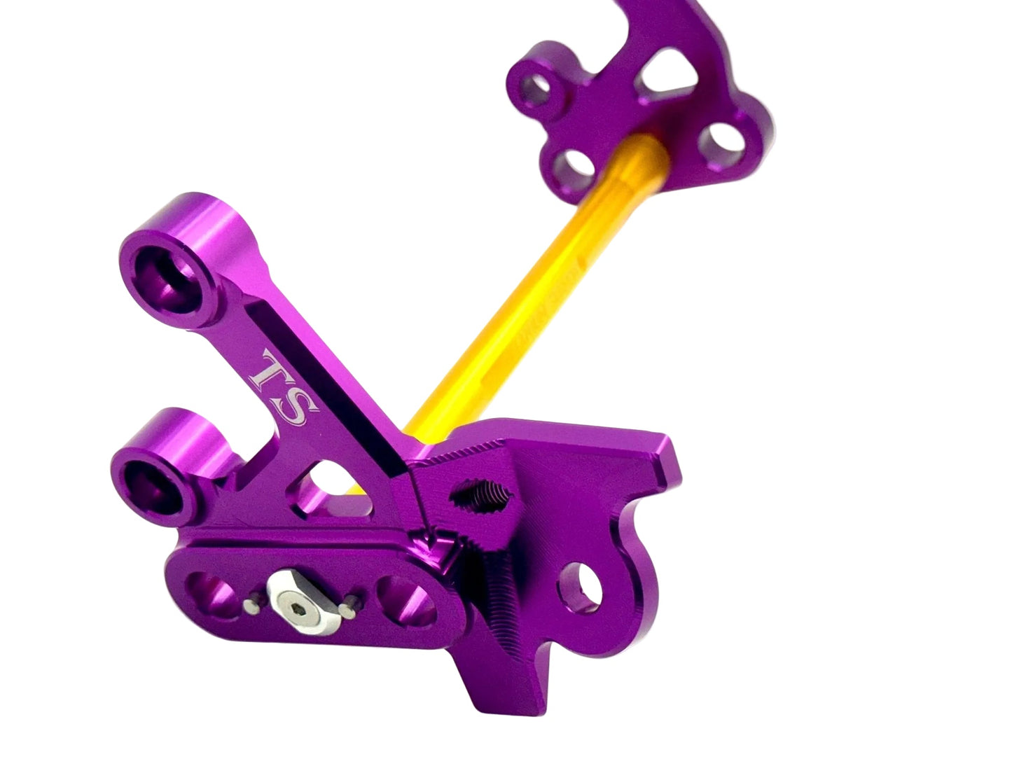 Custom CNC Aluminum Footpeg Bracket Assembly E-Ride Pro - MXwraps
