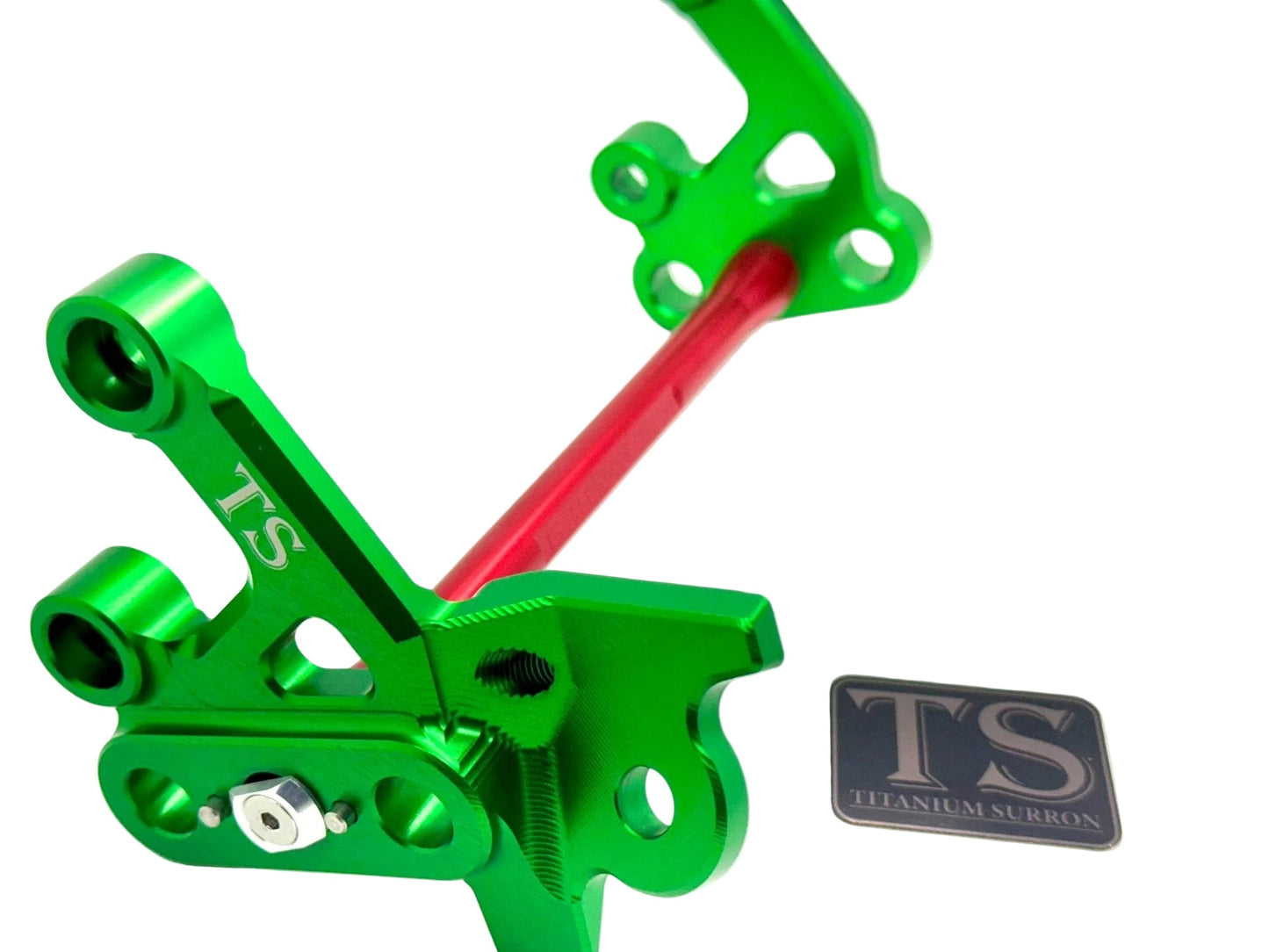 Custom CNC Aluminum Footpeg Bracket Assembly E-Ride Pro - MXwraps