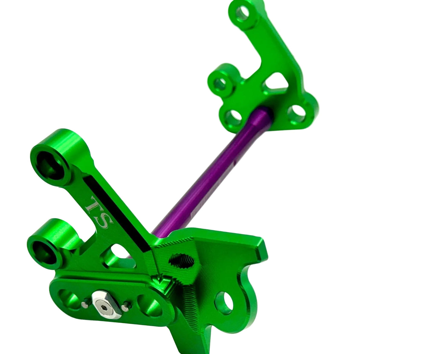 Custom CNC Aluminum Footpeg Bracket Assembly E-Ride Pro - MXwraps