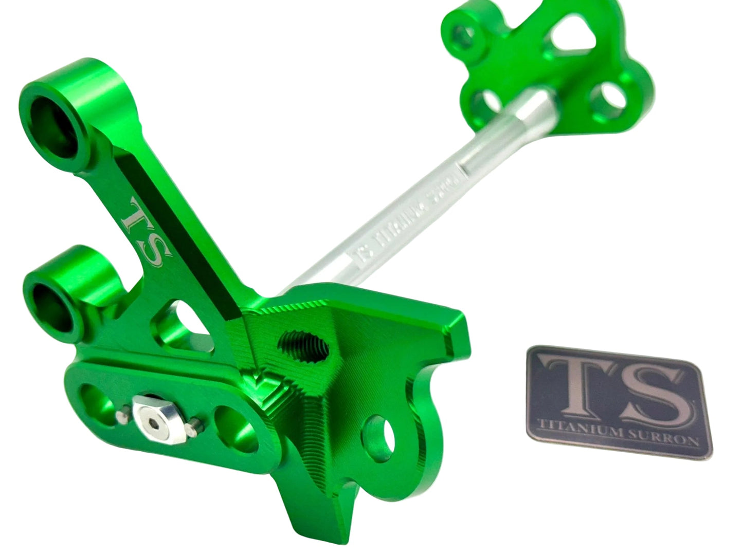 Custom CNC Aluminum Footpeg Bracket Assembly E-Ride Pro - MXwraps