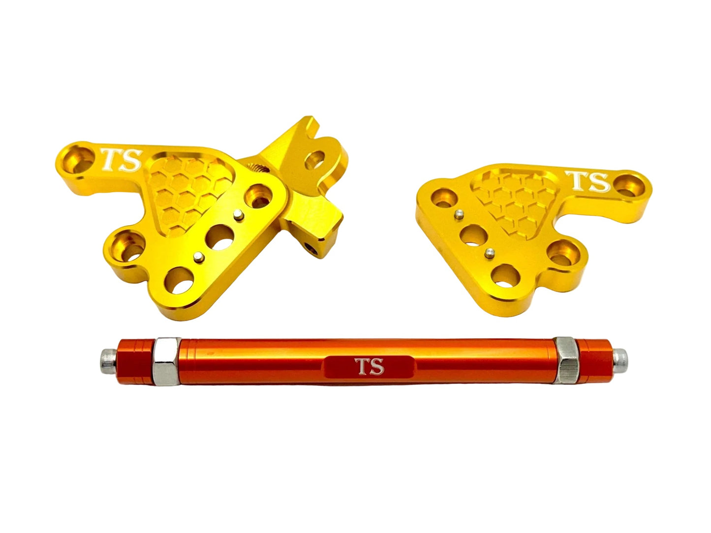 Custom CNC Aluminum Footpeg Bracket Assembly Talaria MX3, MX4 - MXwraps