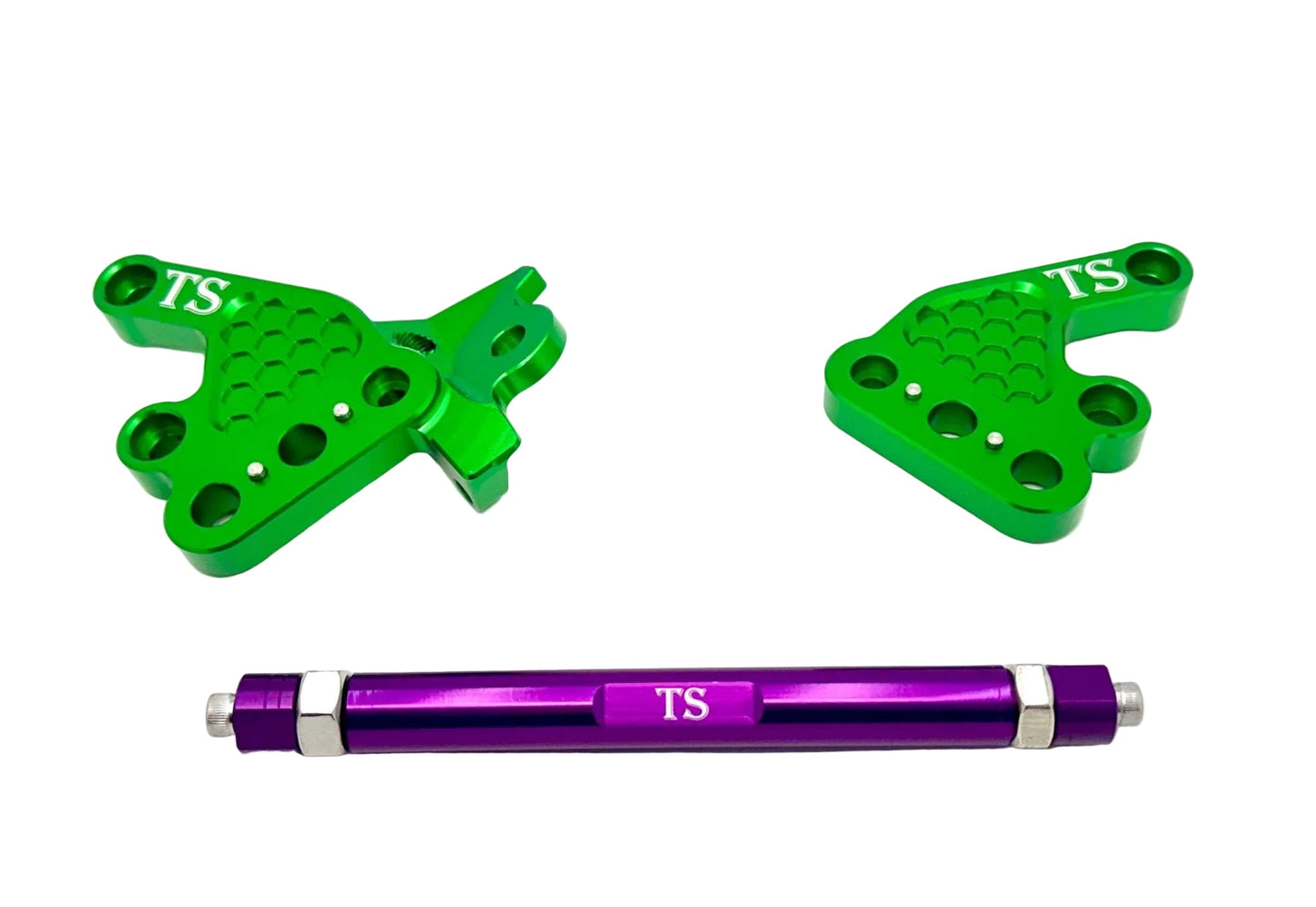 Custom CNC Aluminum Footpeg Bracket Assembly Talaria MX3, MX4 - MXwraps