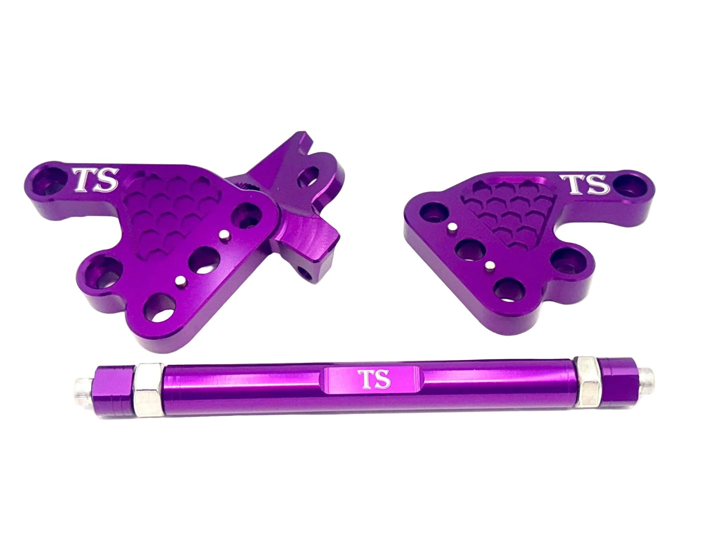 Custom CNC Aluminum Footpeg Bracket Assembly Talaria MX3, MX4 - MXwraps