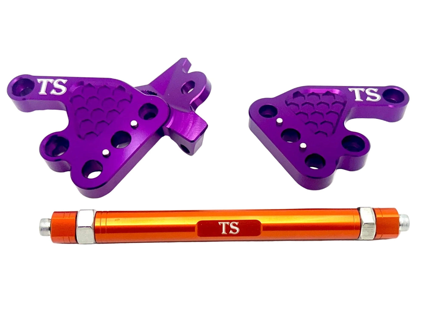 Custom CNC Aluminum Footpeg Bracket Assembly Talaria MX3, MX4 - MXwraps