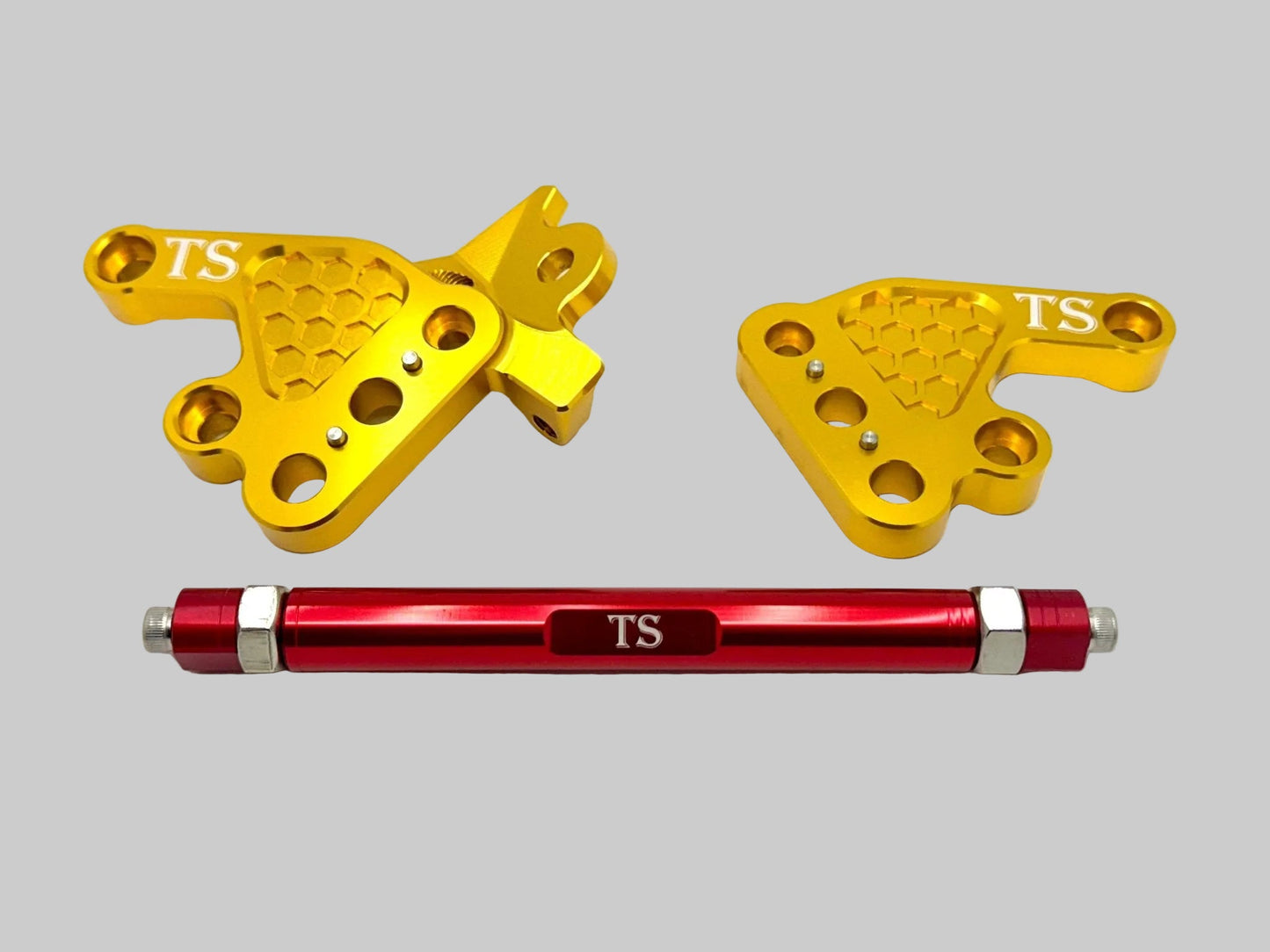 Custom CNC Aluminum Footpeg Bracket Assembly Talaria MX3, MX4 - MXwraps