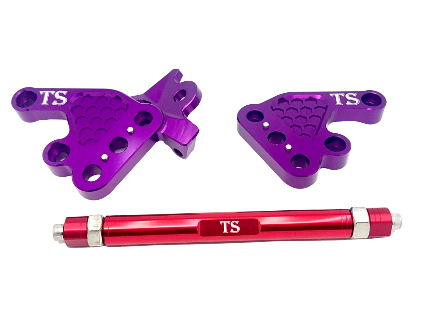 Custom CNC Aluminum Footpeg Bracket Assembly Talaria MX3, MX4 - MXwraps