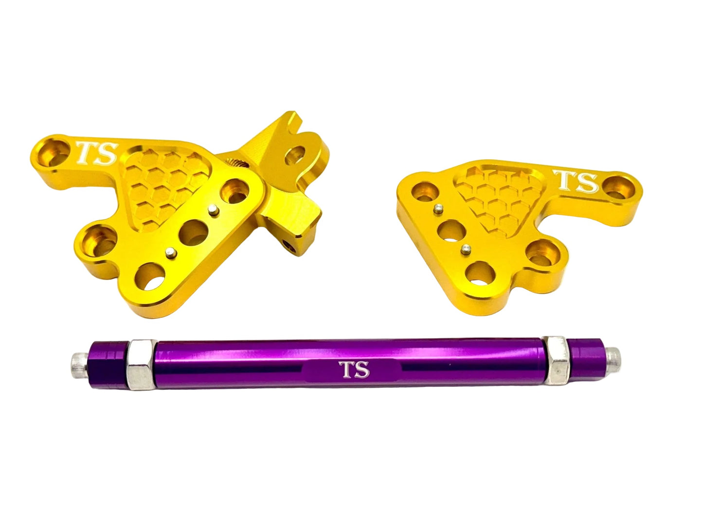 Custom CNC Aluminum Footpeg Bracket Assembly Talaria MX3, MX4 - MXwraps