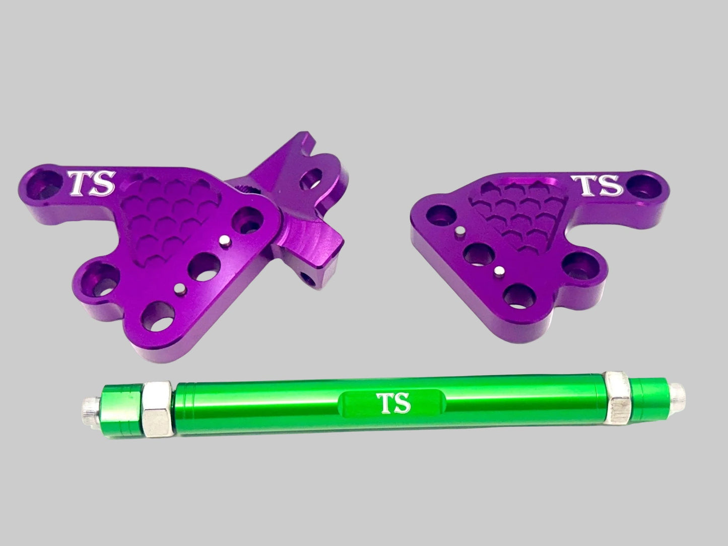 Custom CNC Aluminum Footpeg Bracket Assembly Talaria MX3, MX4 - MXwraps