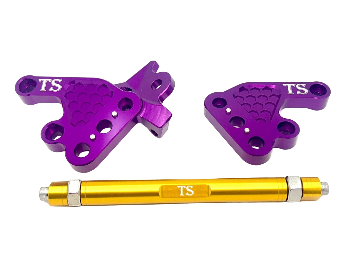 Custom CNC Aluminum Footpeg Bracket Assembly Talaria MX3, MX4 - MXwraps