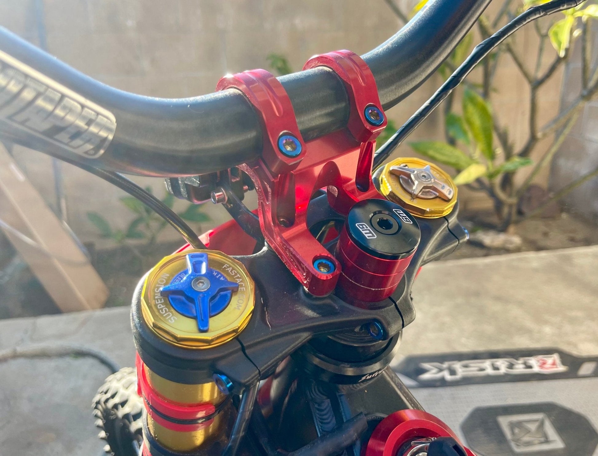 Titanium Direct Mount Stem Bolt Kit - MXwraps