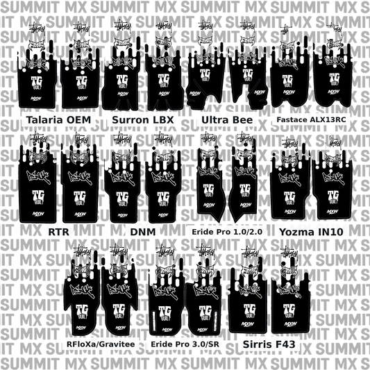 Drip Fork Guard Decals - MXwraps