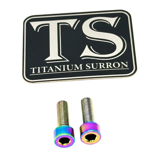 E - Moto Throttle Titanium Bolts - MXwraps