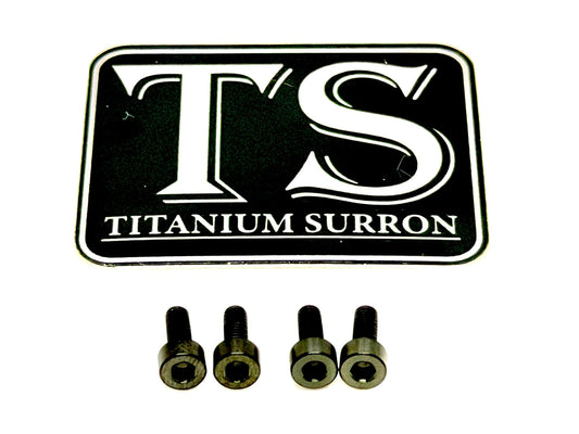 E - Ride Pro Display Protector Titanium Bolts - MXwraps