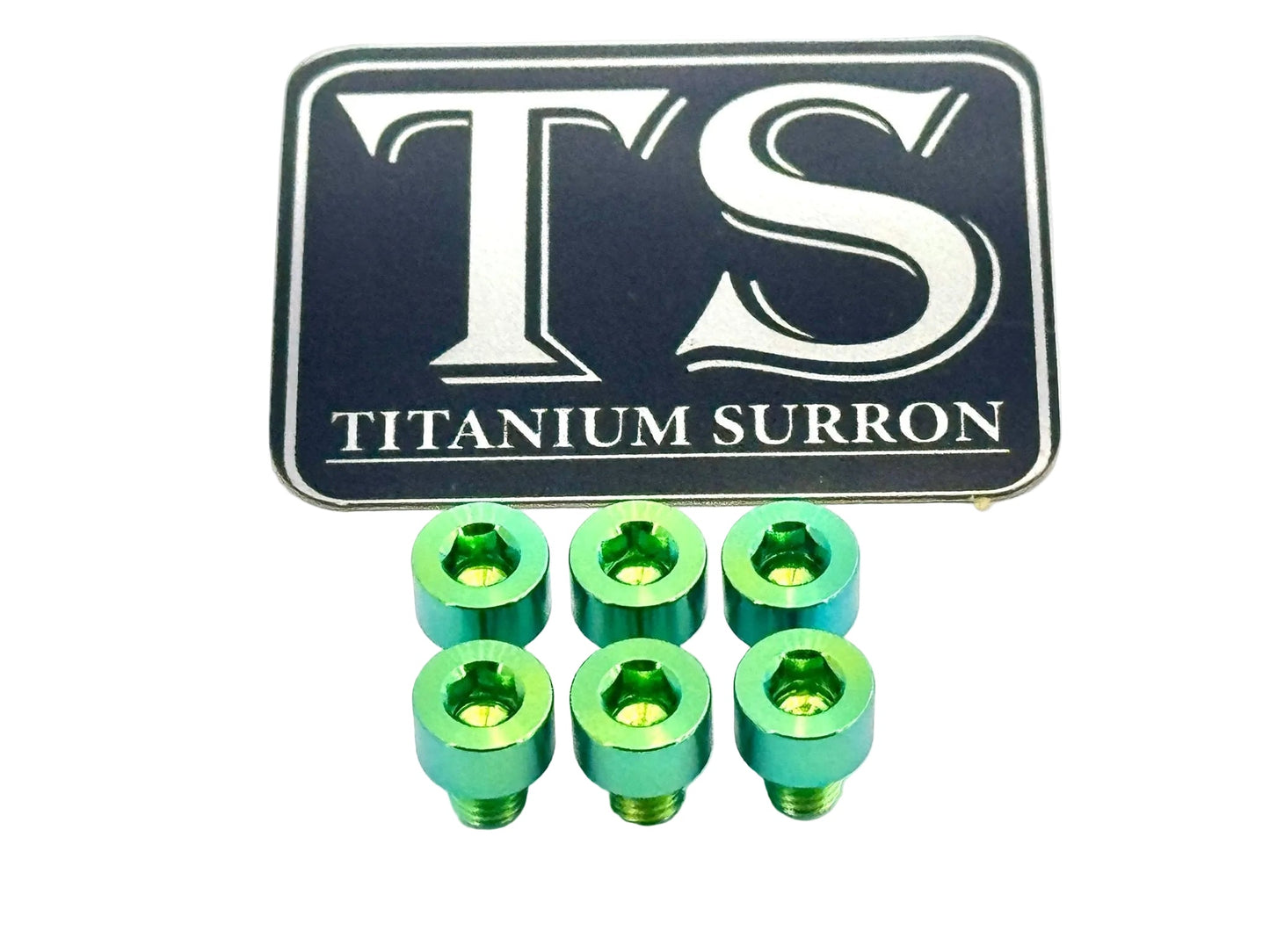 EBMX X9000 Heat Sink Titanium Bolt Kits (6) - MXwraps