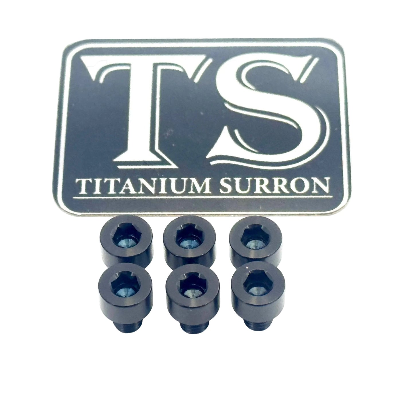EBMX X9000 Heat Sink Titanium Bolt Kits (6) - MXwraps