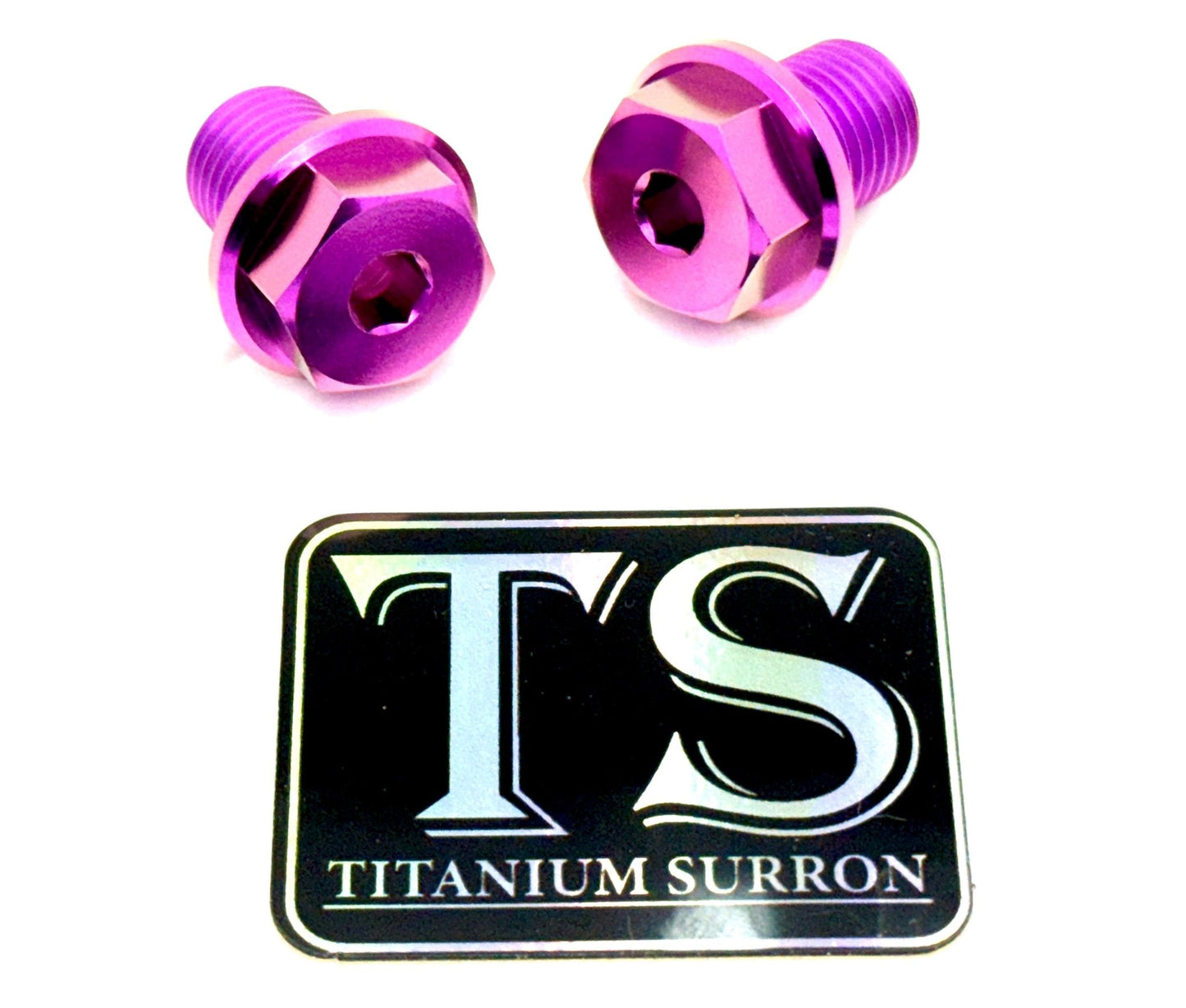 Titanium FastAce Forks Axle Bolts - MXwraps