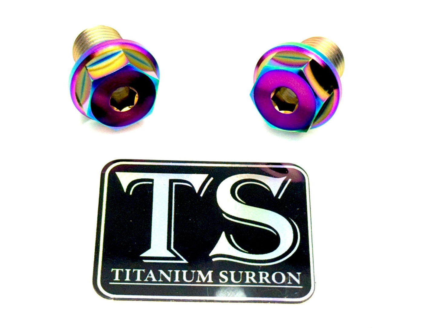 Titanium FastAce Forks Axle Bolts - MXwraps