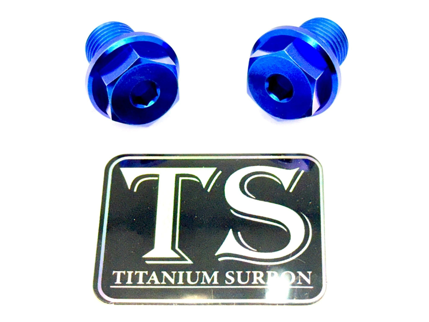 Titanium FastAce Forks Axle Bolts - MXwraps