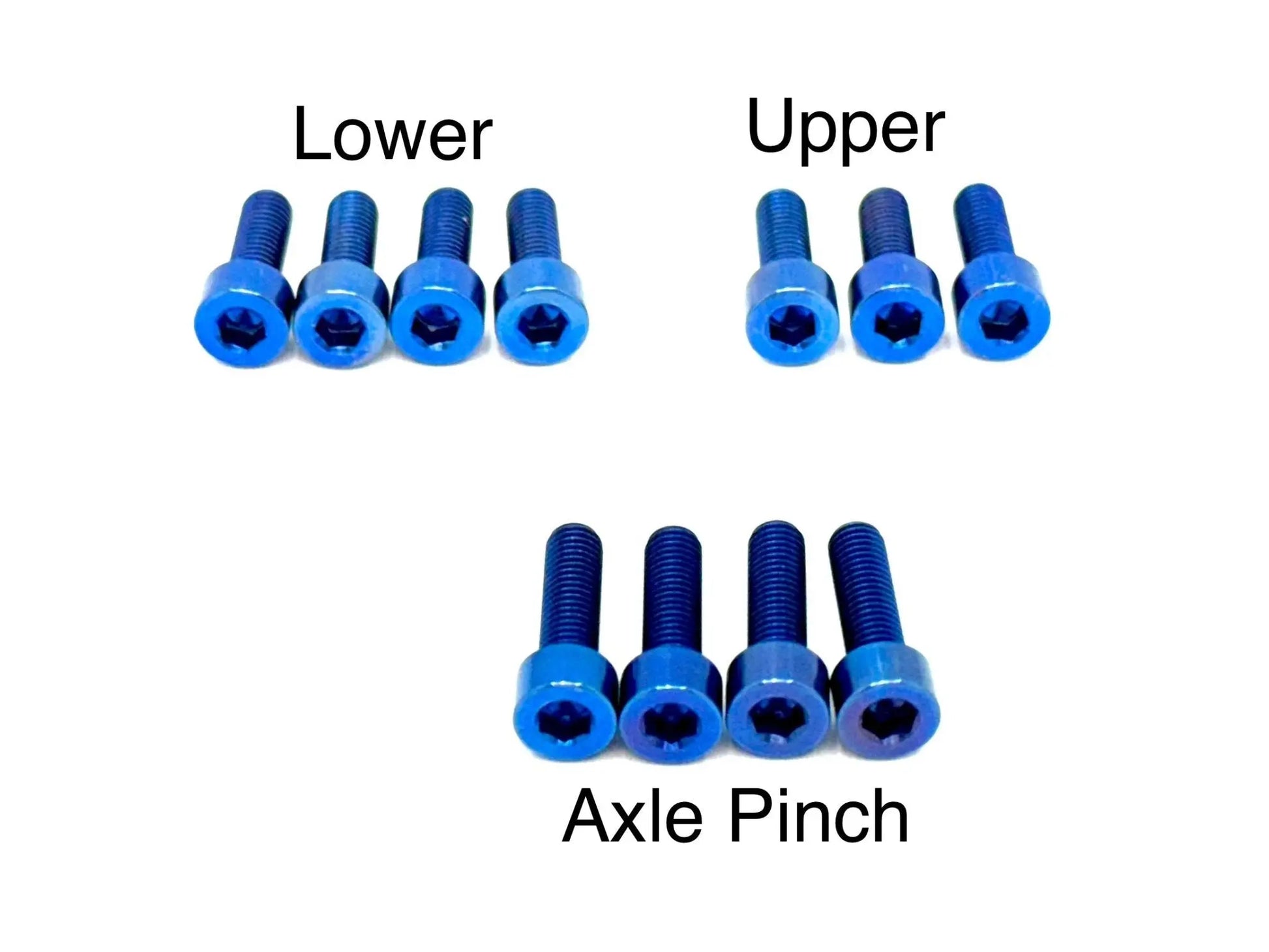 Fox 40 and Bomber 58 Fork Titanium Bolt Kits - MXwraps