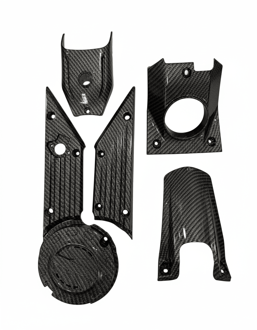 Talaria XXX Full Carbon Plastics Kit - MXwraps