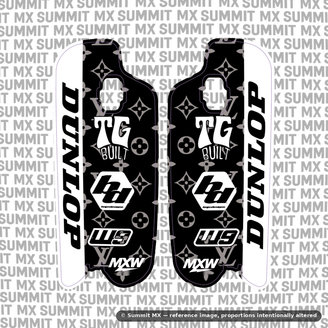 LV Fork Guard Decals - MXwraps